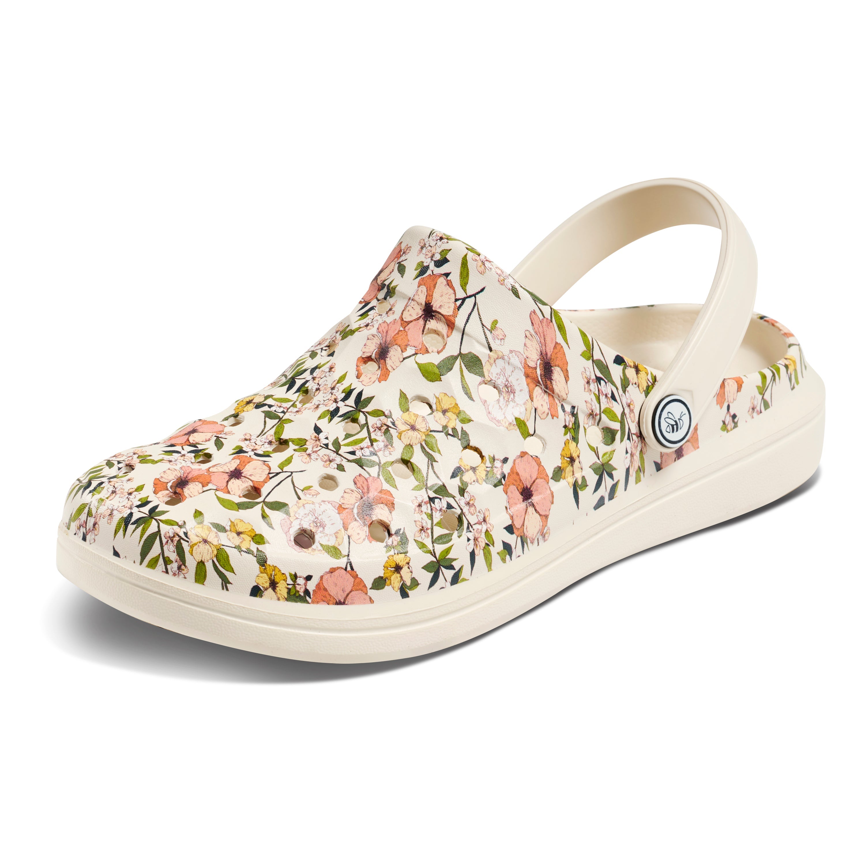Varsity Clog - Bone-Summer Floral
