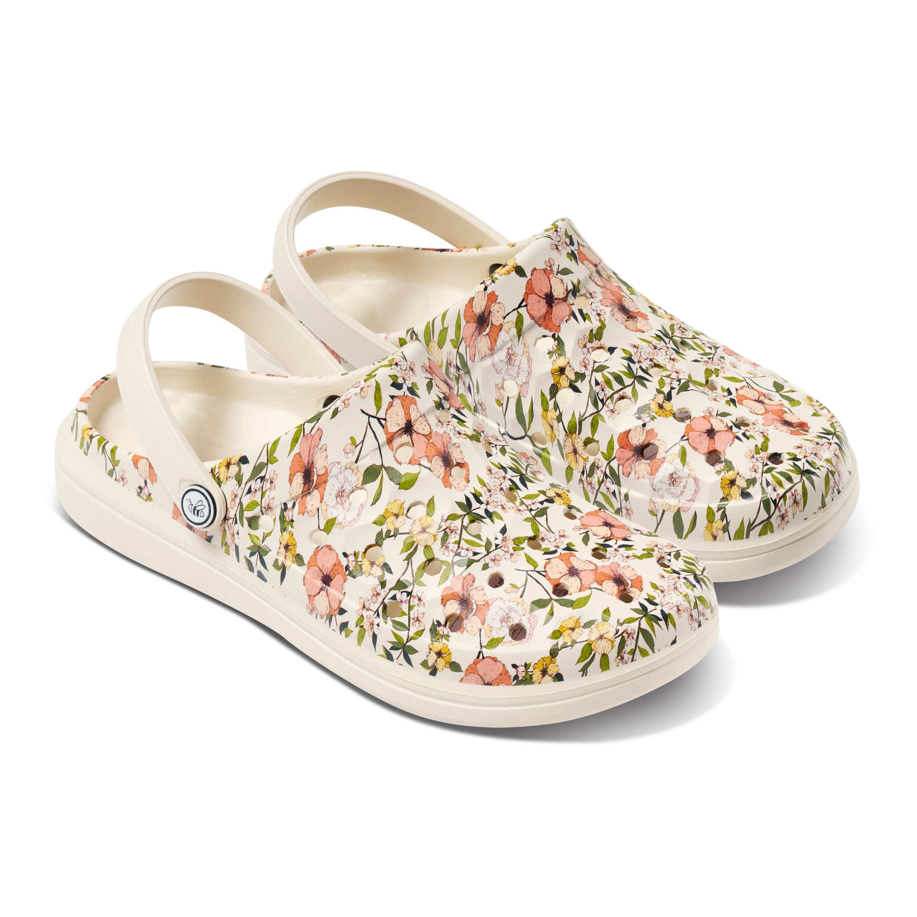 Varsity Clog - Bone-Summer Floral